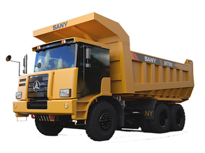 T ० टन उच्च प्रदर्शन अफ-हाइवे खनन ट्रक SKT90S वाइड-बॉडी माइनिंग ट्रक (म्यानुअल)