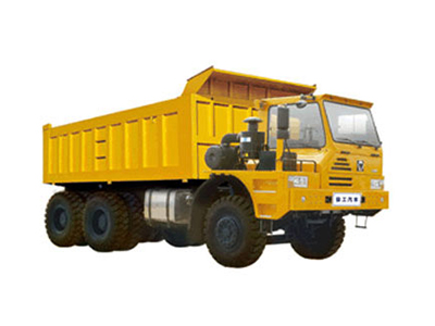 अफसेट क्याब प्लेटफार्म T 85 टन खनन ट्रक TFW211