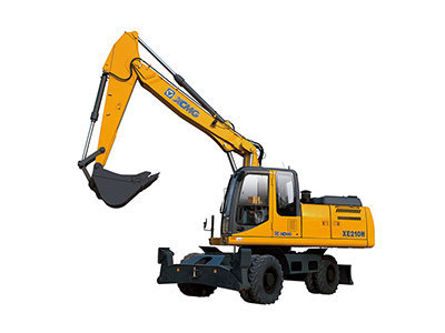 21Ton Construction Equipment Wheel Excavator XE210W