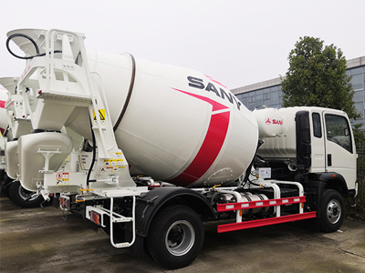 Larger Concrete Machinery Truck Mixer SY202C-6(R)