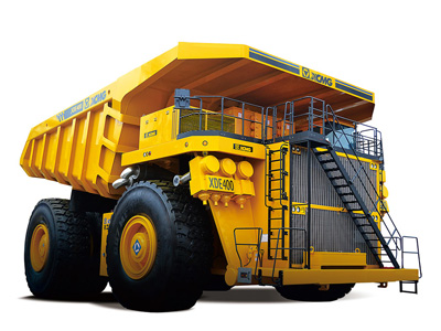 400 टन बाँया हात ड्राइविंग खनन ट्रक XDE400
